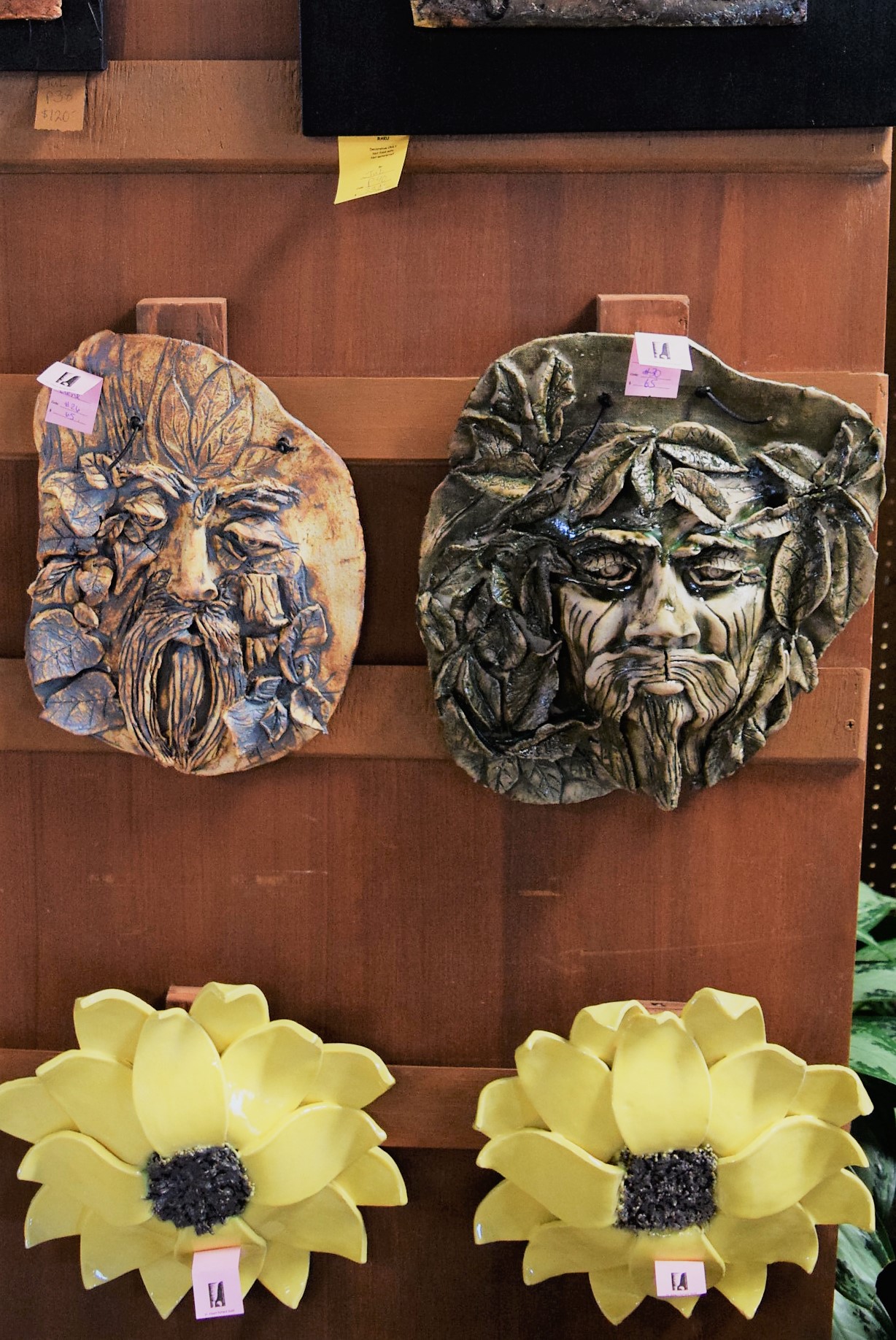 St. Albert Potters' Guild Spring Show 2017 Wall Plaques no flash Issue