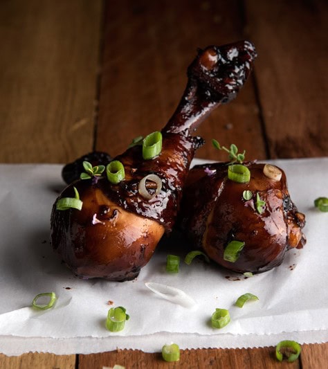 Sticky Honey Balsamic Drumsticks | T8N