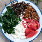 Wild Rice Salad with Feta and Grapefruit