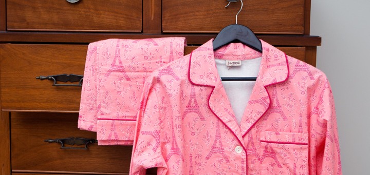 pink pajamas