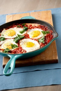 Baked Eggs in Tomato Sauce