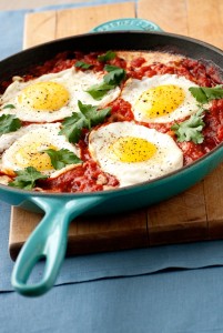 Baked Eggs in Tomato Sauce