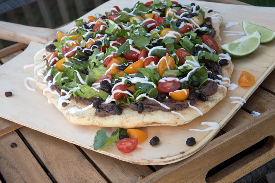 BlackBean Taco Pizza T8N