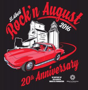 Rock'n August 2016 Poster, credit is RNA