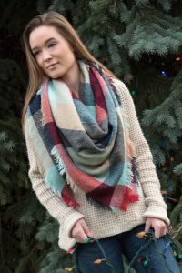 2. Grace and Lace Blanket Scarf/Toggle Poncho, from deathontwolegs.ca, $47