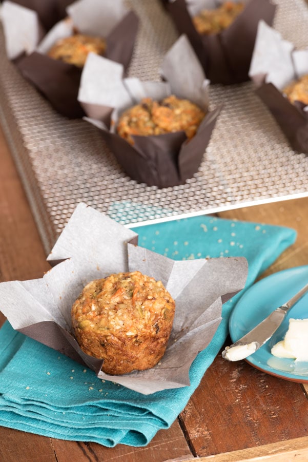Carrot & Pumpkin Seed Muffins | T8N
