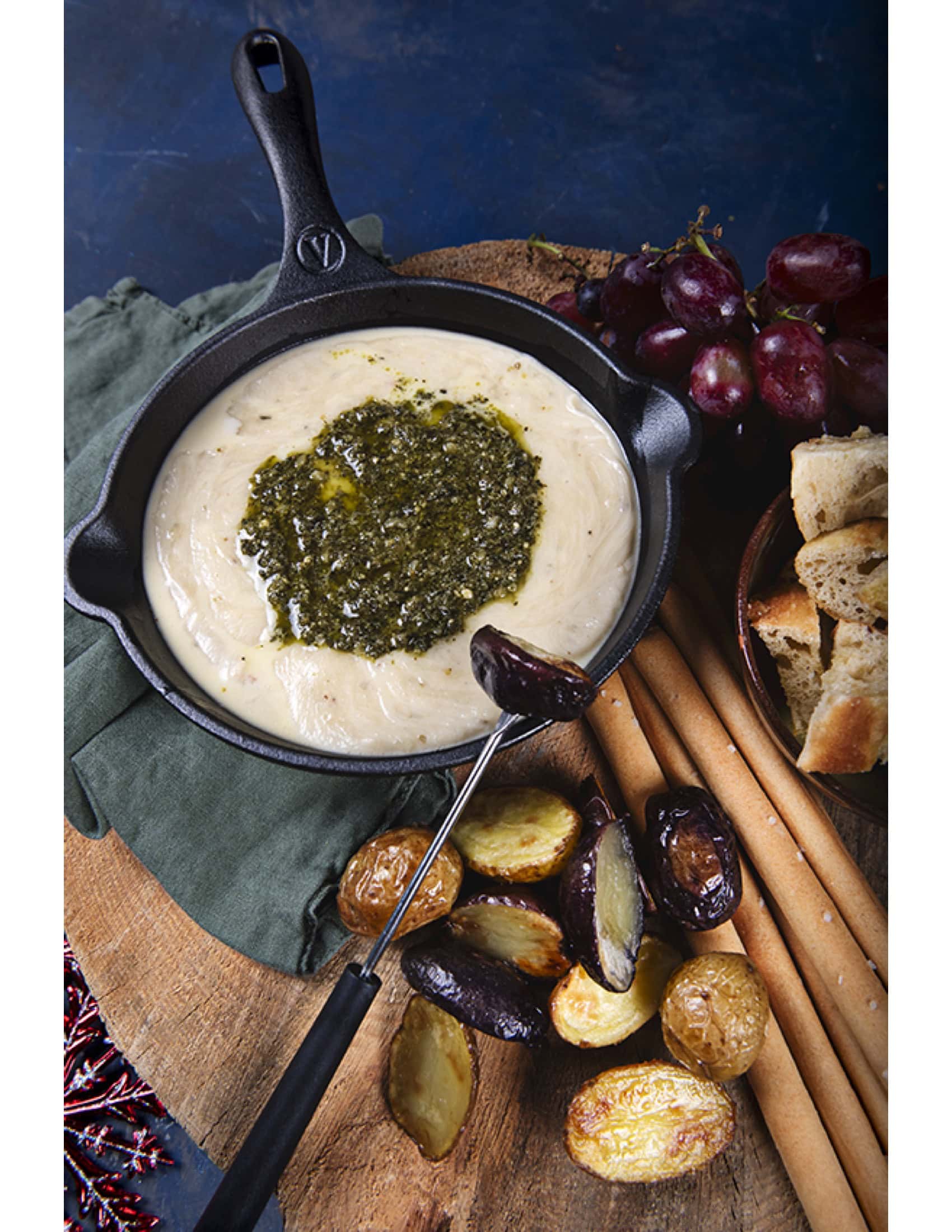 Gruyère & Fontina (with or without Pesto) | T8N