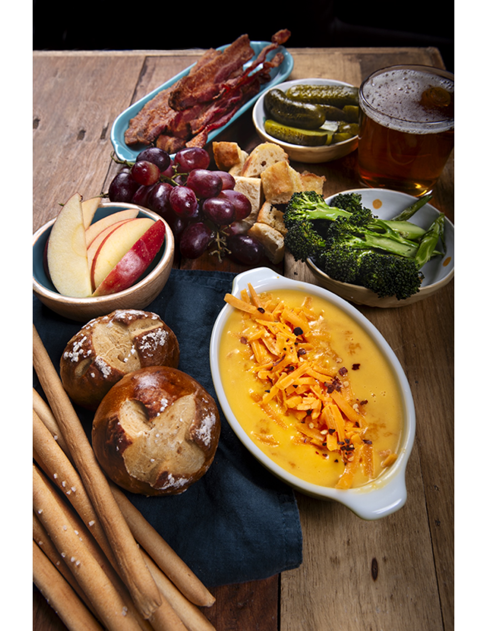 The Classic Cheddar Fondue (With some heat!) | T8N