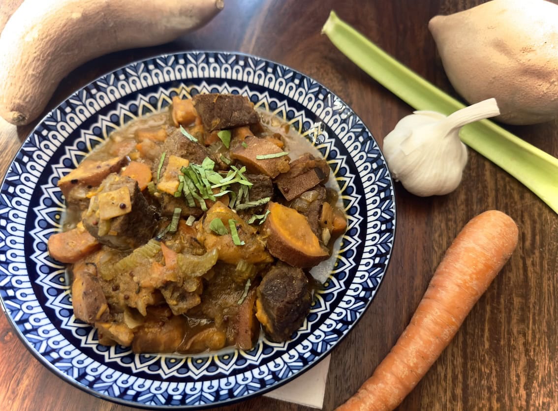 Sweet Potato and Beef Stew | T8N
