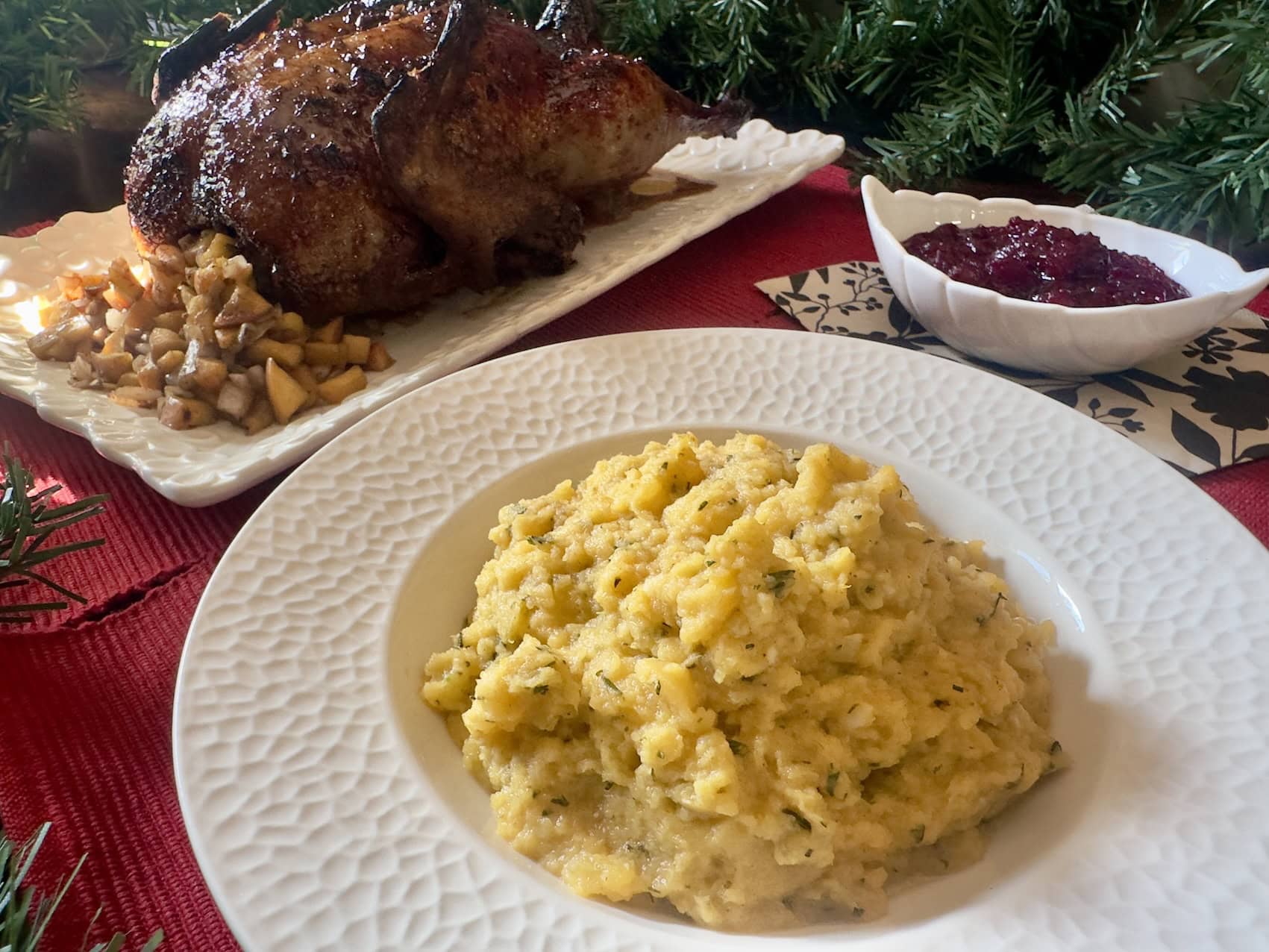 Herbed Garlic Rutabaga Mash | T8N