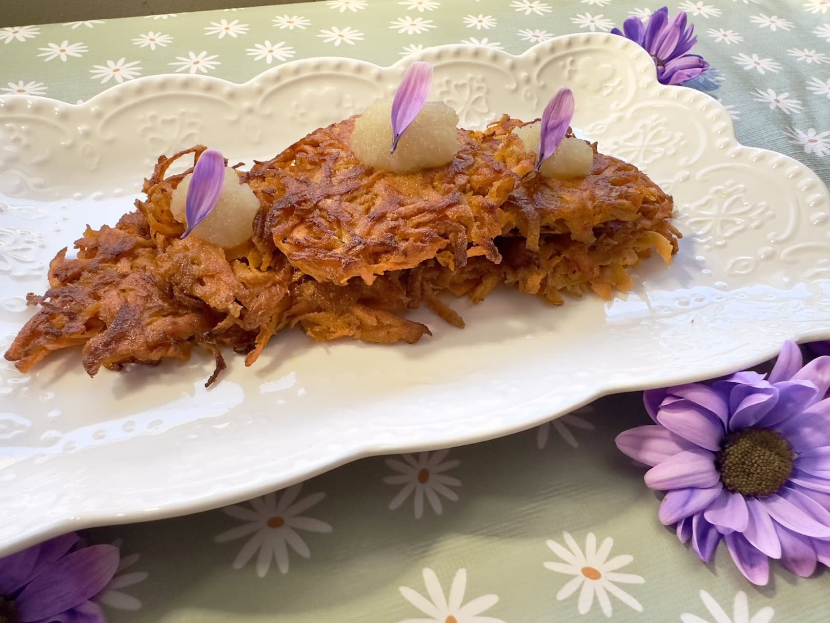 Grated Carrot Pancakes | T8N